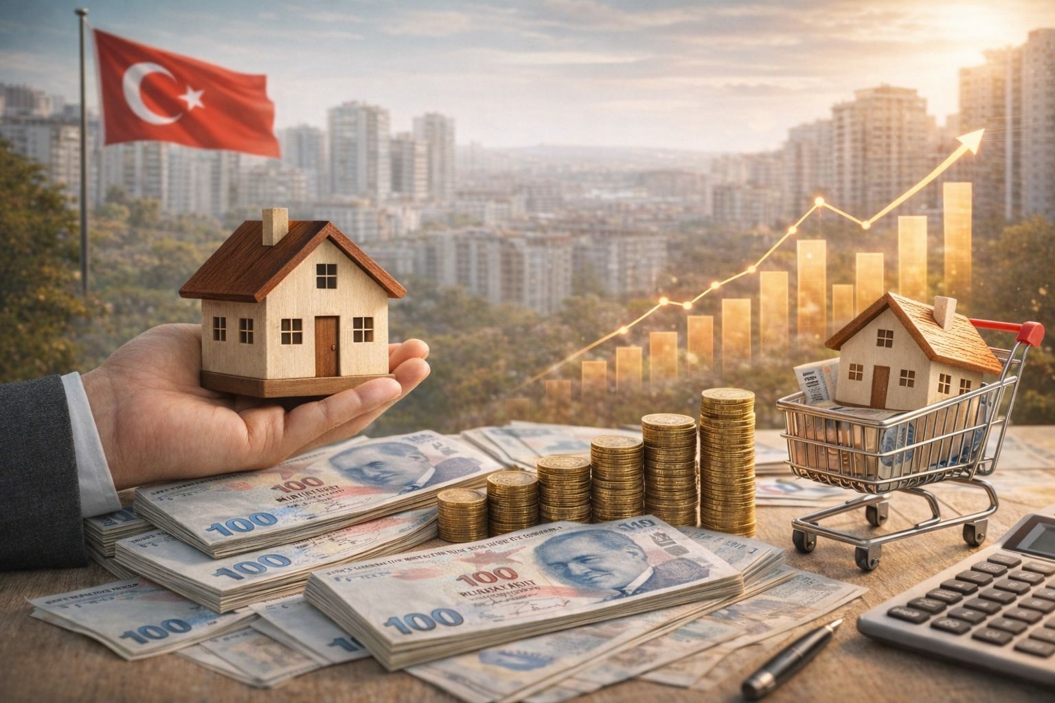 KONUT YATIRIMINDA GÜVENLİ LİMAN ETKİSİ: İÇ TALEP SATIŞLARI CANLI TUTUYOR